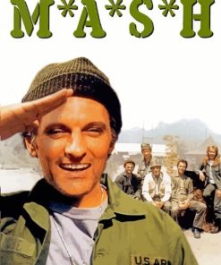 Mash Sitcom Poster Paint By Number