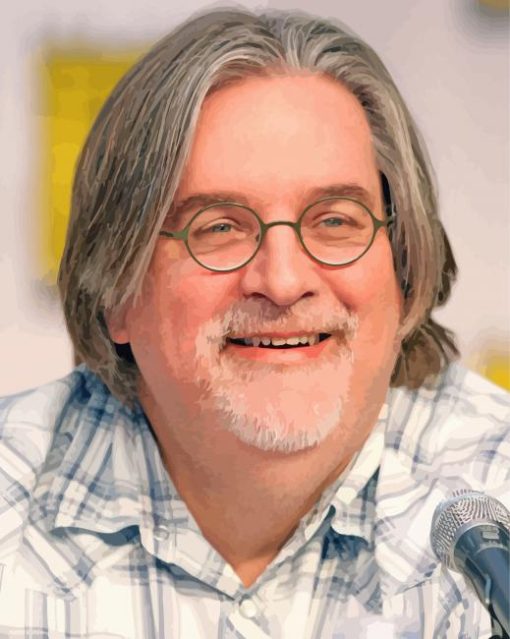 Matt Groening Paint By Number