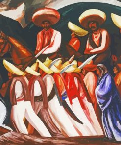 Mexican Revolution Art Paint By Number