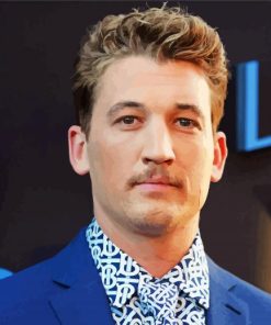 Miles Teller American Actor Paint By Number