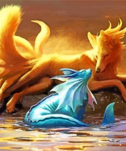 Ninetales Art Paint By Number