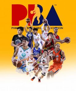 Pba Basketball Poster Paint By Number