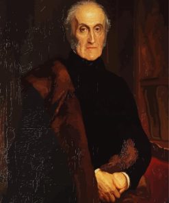 Portrait Of Adama Jerzy Czartoryski By Paul Delaroche Paint By Number