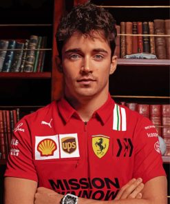 Race Car Driver Charles Leclerc Paint By Number