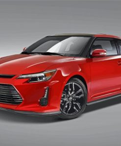 Red Scion Tc Paint By Number