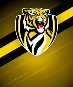 Richmond Tiger Logo Paint By Number