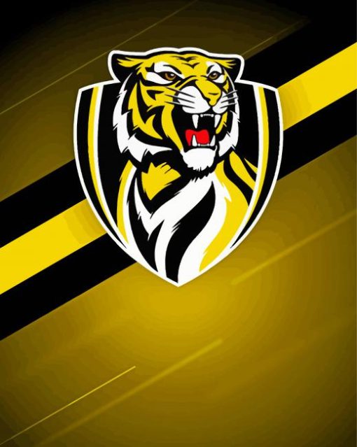 Richmond Tiger Logo Paint By Number