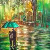 Romance Rain Artwork Paint By Number