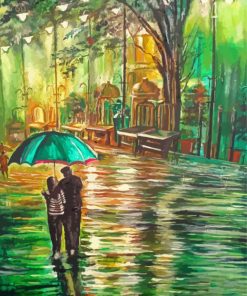 Romance Rain Artwork Paint By Number