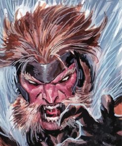 Sabretooth Paint By Number