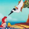 Scuttle Little Mermaid Illustration Paint By Number