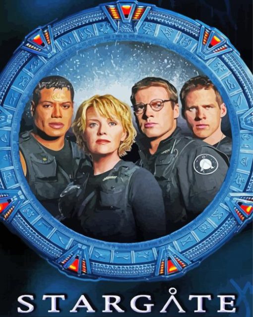 Stargate Sg1 Serie Paint By Number