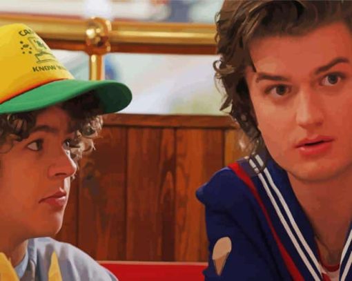 Steve Harrington Dustin Henderson Paint By Number