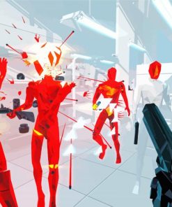 Superhot Scene Paint By Number