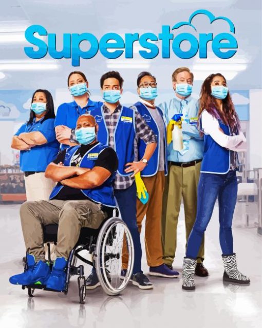 Superstore Poster Paint By Number