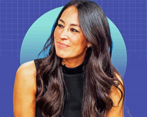 TV Presenter Joanna Gaines Paint By Number