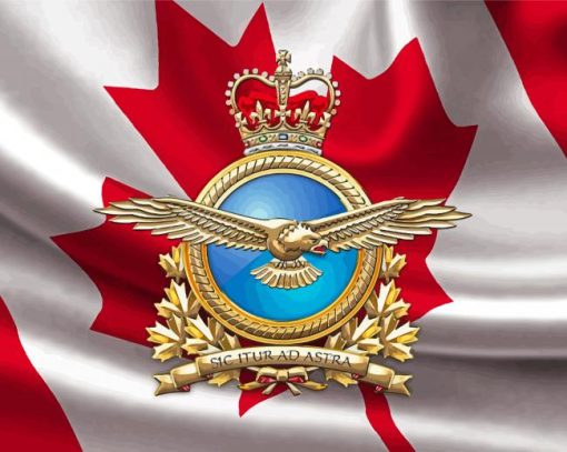 The Canadian Air Force Paint By Number