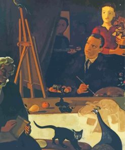 The Painter And His Family By Andre Derain Paint By Number