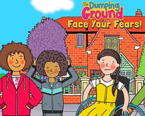 The Dumping Ground Poster Paint By Number