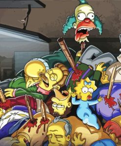 Treehouse Of Horror Paint By Number