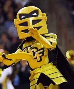 Ucf Knights Mascot Paint By Number