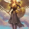 Warrior Princess Angel Paint By Number