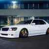 White Lexus ls400 Paint By Number