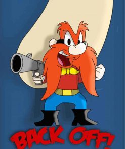 Yosemite Sam Back Off Paint By Number