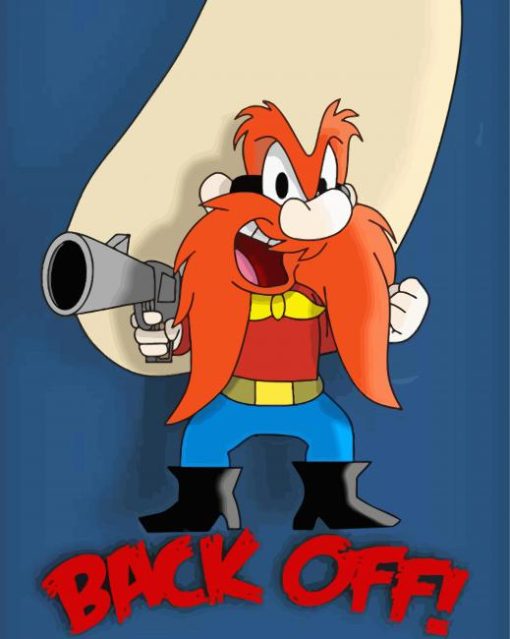 Yosemite Sam Back Off Paint By Number