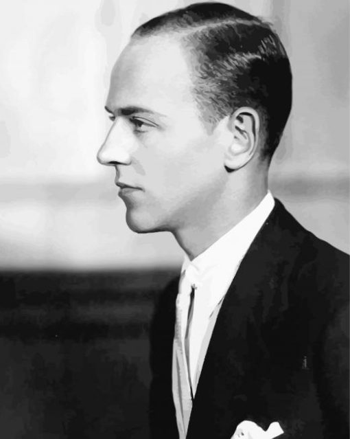 Young Fred Astaire Paint By Number