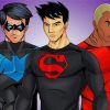 Young Justice Characters Paint By Number