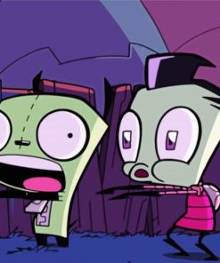 Aesthetic Invader Zim Paint By Number