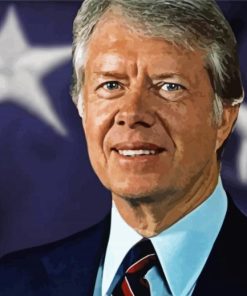 Aesthetic Jimmy Carter Paint By Number