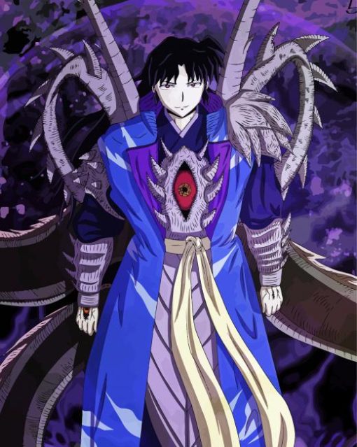 Aesthetic Naraku Anime Paint By Number