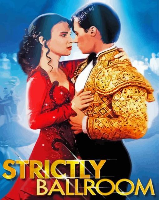 Aesthetic Strictly Ballroom Poster Paint By Number