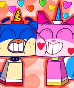 Aesthetic Unikitty Paint By Number