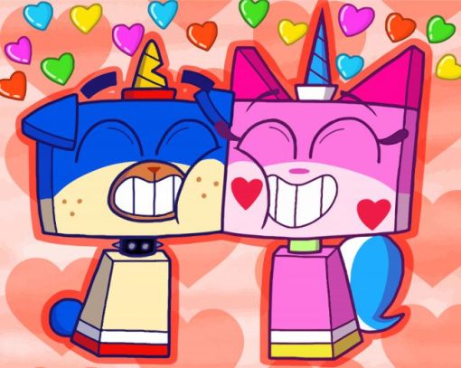 Aesthetic Unikitty Paint By Number