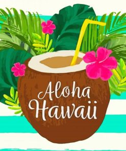 Aesthetic Aloha Hawaii Paint By Number