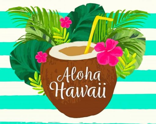 Aesthetic Aloha Hawaii Paint By Number