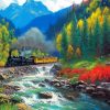 Aesthetic Durango Silverton Train Paint By Number