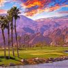 Aesthetic Palm Desert View Paint By Number