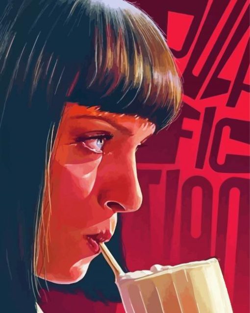 Aesthetic Pulp Fiction Paint By Number