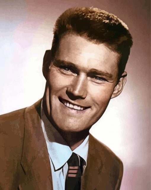 American Actor Chuck Connors Paint By Number