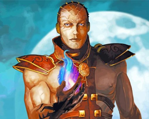 Baldurs Gate Character Paint By Number