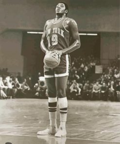 Basketballer Willis Reed Paint By Number