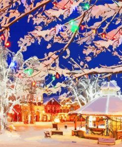 Christmas In Leavenworth Paint By Number