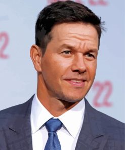 Cool Mark Wahlberg Paint By Number