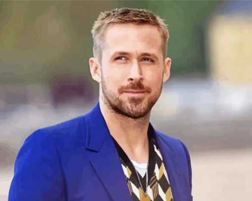 Cool Ryan Gosling Paint By Number