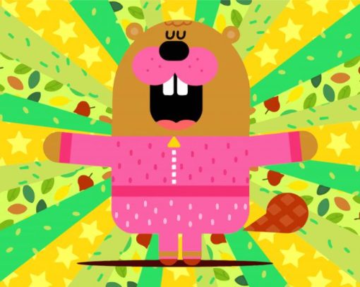 Cute Hey Duggee Dvd Paint By Number