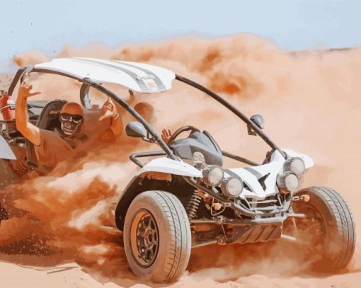 Dune Buggies Paint By Number